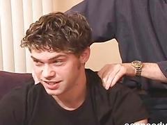 Adam gets undressed massaged fondled sucked