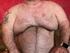 HAD A PLAYTHING IN MY BACKSIDE WHILE I SHOOT A MEATY STREAM INTO A BOWL