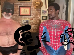 Super Hero Cumshot Contest And Bate Coaching