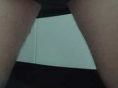 Exibicionist climax with XXL schlong