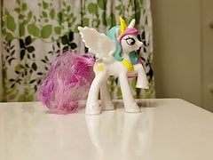 Cumming on Princess Celestia