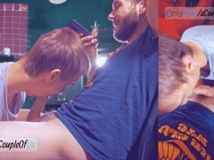 Throat-only challenge: Making him cum just using my mouth / no hands involved! Ultimate blowjob action ending in explosive release