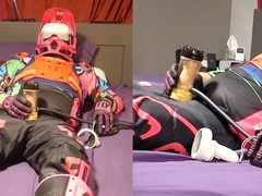 Gay cock milking machine, vr headset, gay colored hair