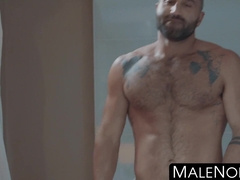 MaleNoir.com - Max Konnor rims and fucks muscular gay bottom Luca Miklos hard and rough