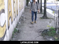 LatinLeche - Bearded Brazilian Man Used On Camera