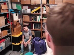 Young Twink Boy Step Son Shoplifter And His Step Dad Have Sex With Big Black Security Guard