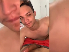 Revealed Bicurious Dude Inhaling Ginormous Rod