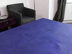 Gay tattooed hunks have anal sex and double dildo