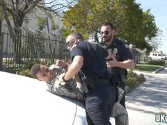 Jism's hot threesome with a facial cumshot