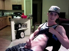 Jerking His Cock In His Apartment 5