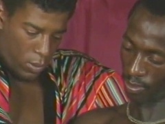 Black gay vintage, hand job, black gay handjob