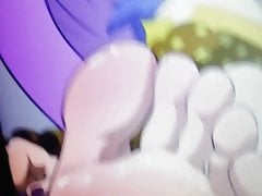 Brandish (Fairy Tail) Feet Cum Tribute