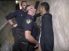 faggot raw cop movie hardcore Suspect on the Run, Gets Deep pipe Conviction