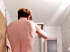 Dancing in the bathroom?