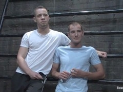 Wolf Hudson gets hungry like a teddy in a scene of domination and submission