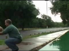 daddy and guy fucking outdoor near road 6