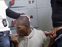 Police rigid fuck-fest homo video Shoplifting leads to rump fucking