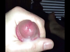 just blowing a huge load in slo mo