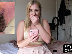 Busty SPH femina talks about how upset she is about penis size
