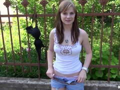 Sex Tourist - amateur brunette Charlotte Madison in amateur POV video
