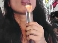 Aziatisch, Sperma shot, Filippijnse vrouw, Hardcore, Masturbatie, Rijpe lesbienne, Shemale, Alleen