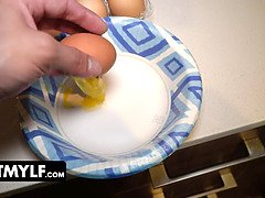 Horny Stepson Tricks Tattooed Milf Lillith Morningstar And Fucks Her