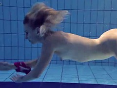 Elena Proklova blonde babe underwater