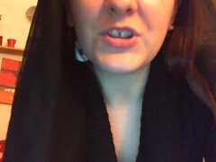 Bad Nun Swears Like Never Before And Denies God For Your Hard Cock