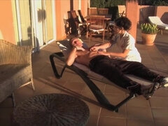 Cul, Grosse bite, Sucer une bite, Brunette brune, Branlette thaïlandaise, Hard, Lingerie, Infirmière