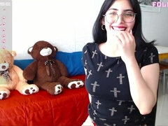 Cute spanish teen webcam solo video