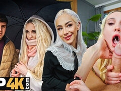 Grosser schwanz, Blasen, Schwanz, Hardcore, Pov, Swingers, Flotter dreier, Frauentausch