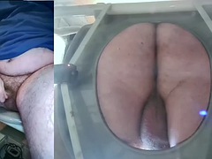 Masturbating showing what my ass looks like