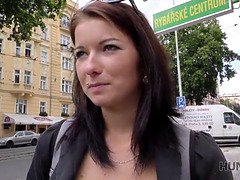 Denisse from Prague, Czech teen, fucks for cash in public museums