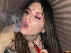 Mamada, Corridas, Pajear, Indio, Coño, Fumando, Adolescente, Tetas