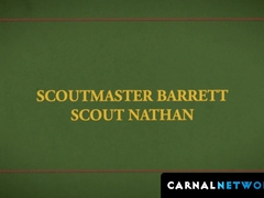 Nathan James' dick was rock-solid and his legs were wide apart ready to welcome that