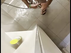 Public shower video #1