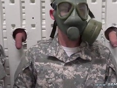 bear suit sex with first-time glory hole scene