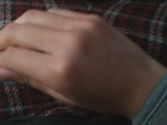 Mushy and Slow Handojob while Observing Movies