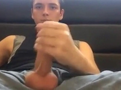 Sweet Boy Wank His Dick 4