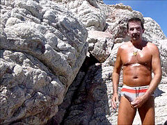 Cabo 2018 Speedo swelling Beach Jerkoff and jism