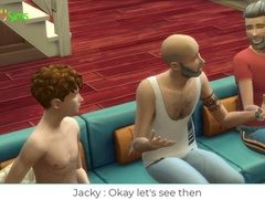 James & Nick Final Episode - Two old dudes tearing up 3some,Daddy -Wickedwhims
