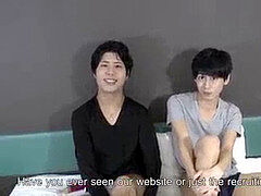 asian youngsters poking ass