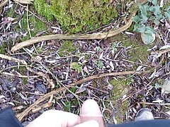 2015: Piss and cum in the woods