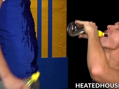 Hayden Richards and Jed Athens cool down untamedly in a relentless fuck