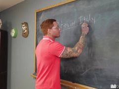 Zacc Rides His Teacher's Cock For Extra Credit