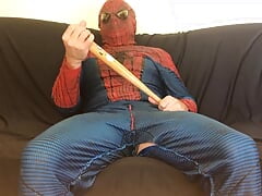 Spider-Man Bat Anal Fuck & Jerkoff 2 Cum