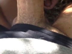 Beach Fun: Latin Daddy Gets Blown