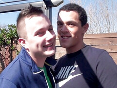 Fucked by his best friend tin the garden outdoor