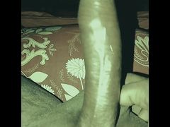 My real uncut dick show