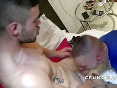 Jordan used by the straight curious Ricky Blue